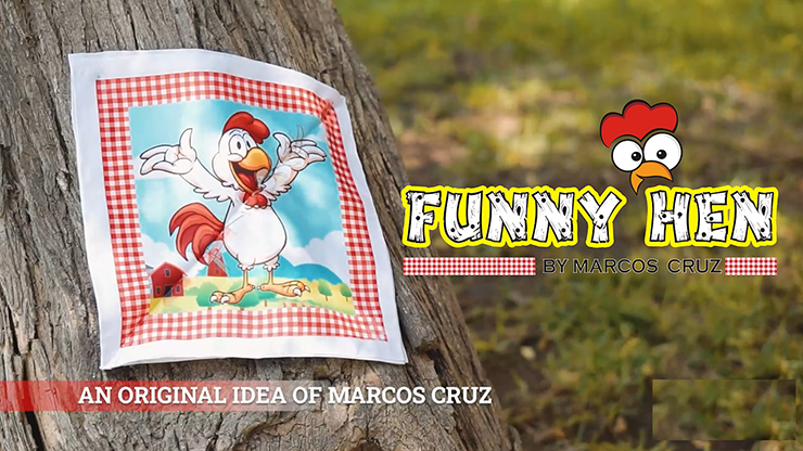 FUNNY HEN by Marcos Cruz (Gimmick Not Included) - Click Image to Close